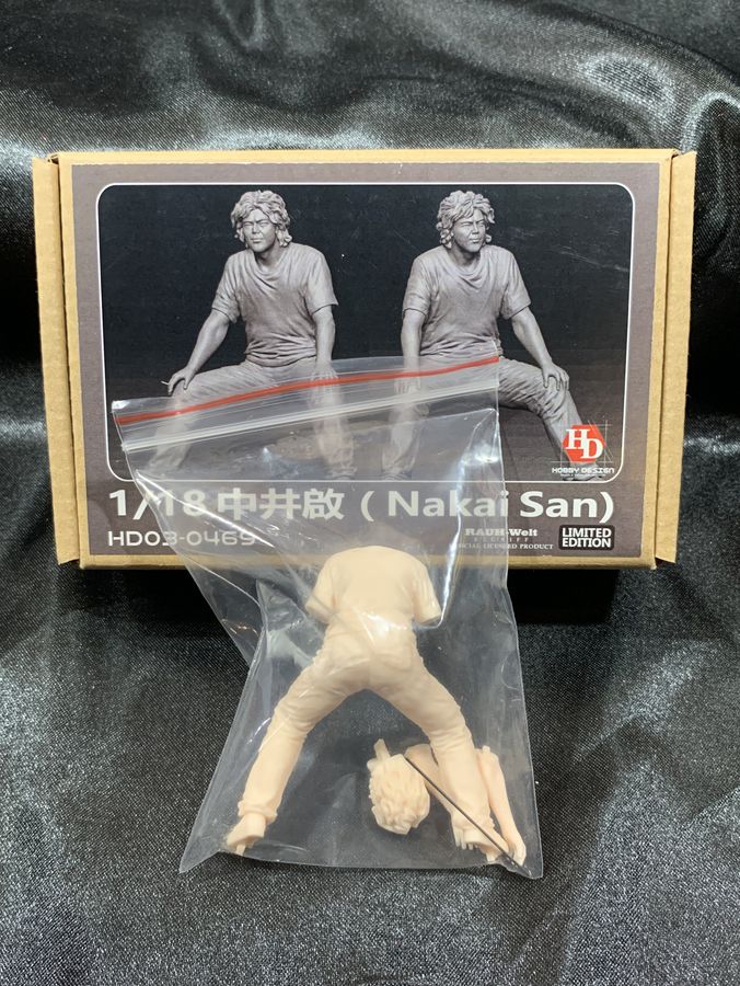Hobby Design Nakai San 1:18 Scale Limited Edition Figure