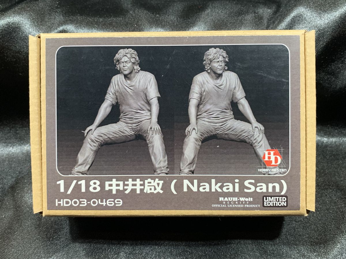 Hobby Design Nakai San 1:18 Scale Limited Edition Figure