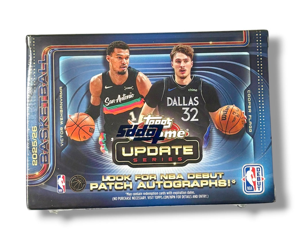2025-26 Topps Chrome Update NBA Basketball Blaster Box