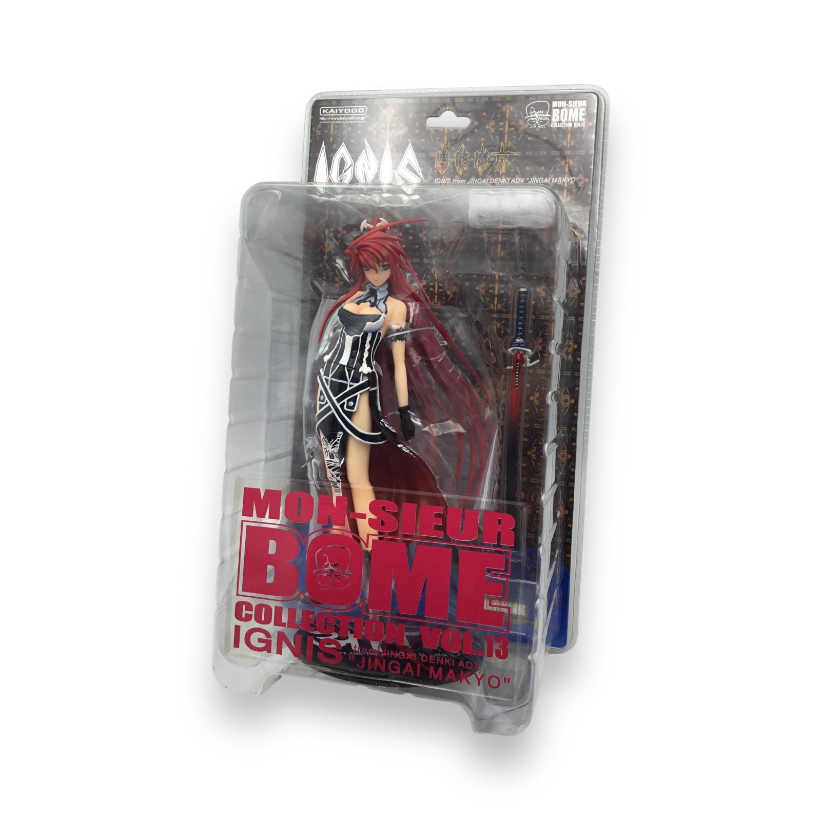 Ignis Jingai Makyo Mon-sieur Bome Collection Vol. 13 Kaiyodo Figure NEW SEALED