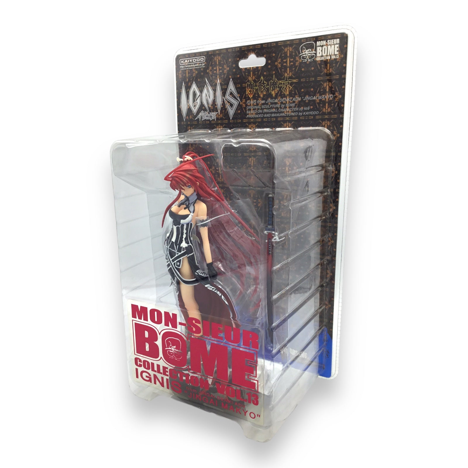 Ignis Jingai Makyo Mon-sieur Bome Collection Vol. 13 Kaiyodo Figure NEW SEALED