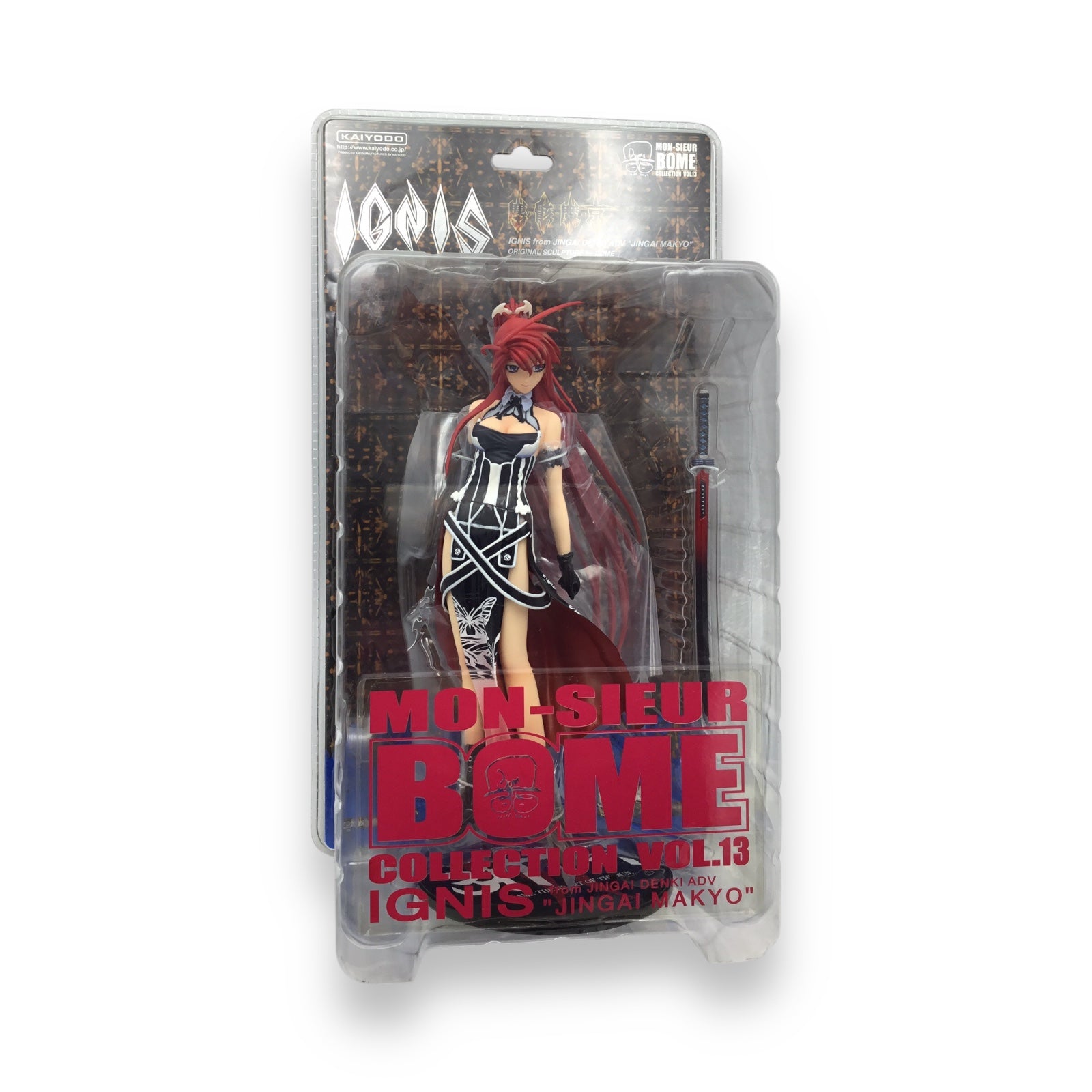 Ignis Jingai Makyo Mon-sieur Bome Collection Vol. 13 Kaiyodo Figure NEW SEALED