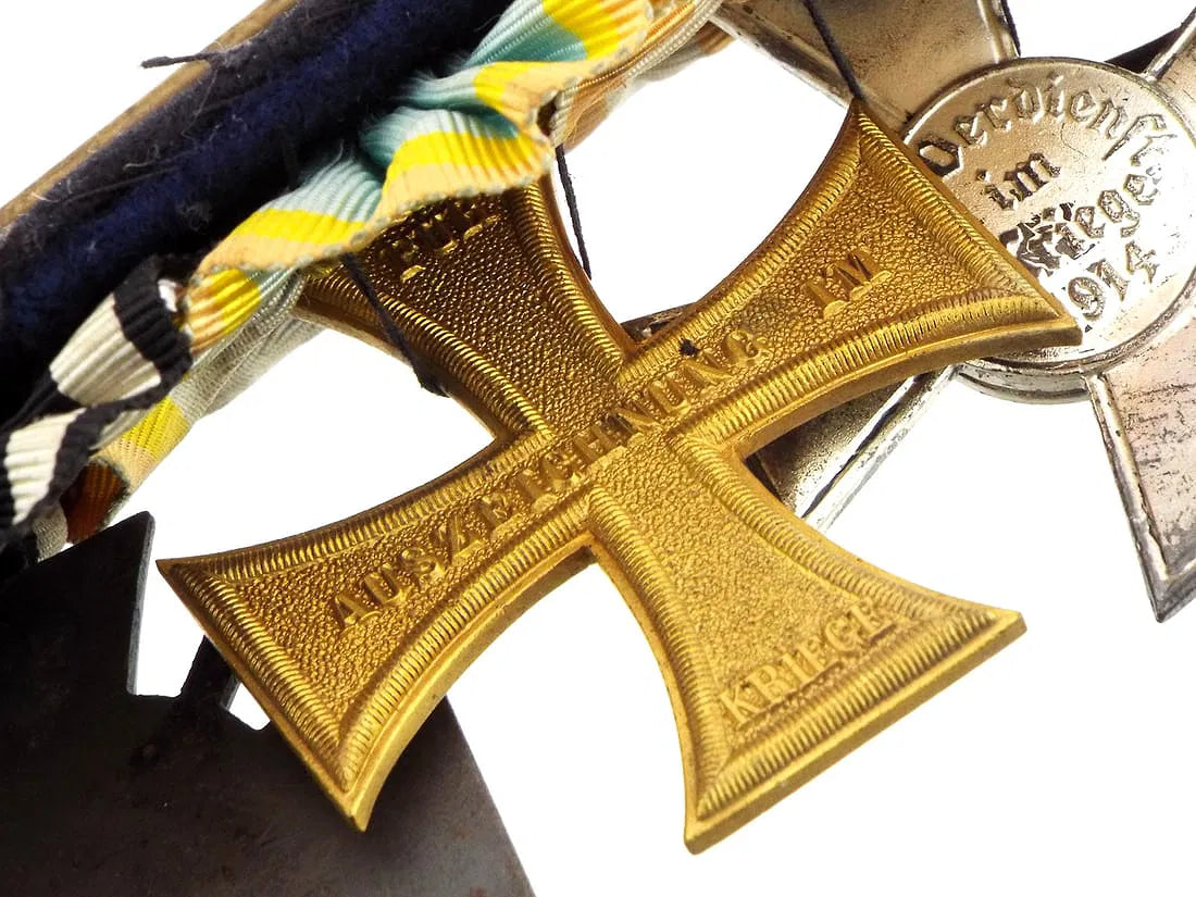 Imperial German WWI Great Medal Bar For Parade & Full Uniform Dress Occasions