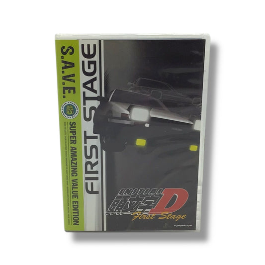 Initial D - First Stage: The Complete First Season (DVD set) | Funimation Anime