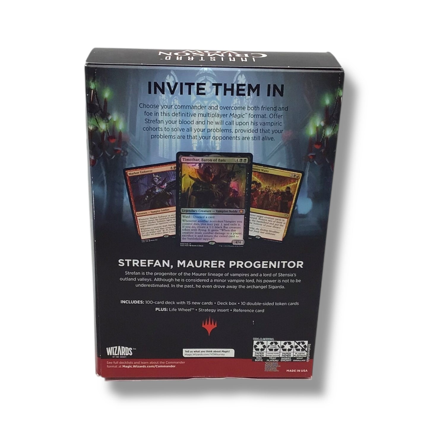 Innistrad Crimson Vox Commander Box | Sealed Magic: The Gathering Cards