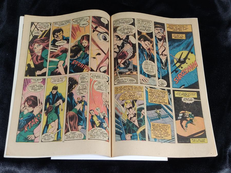 Iron Fist #1 - Marvel 1975 - Guest-starring Iron Man! VF