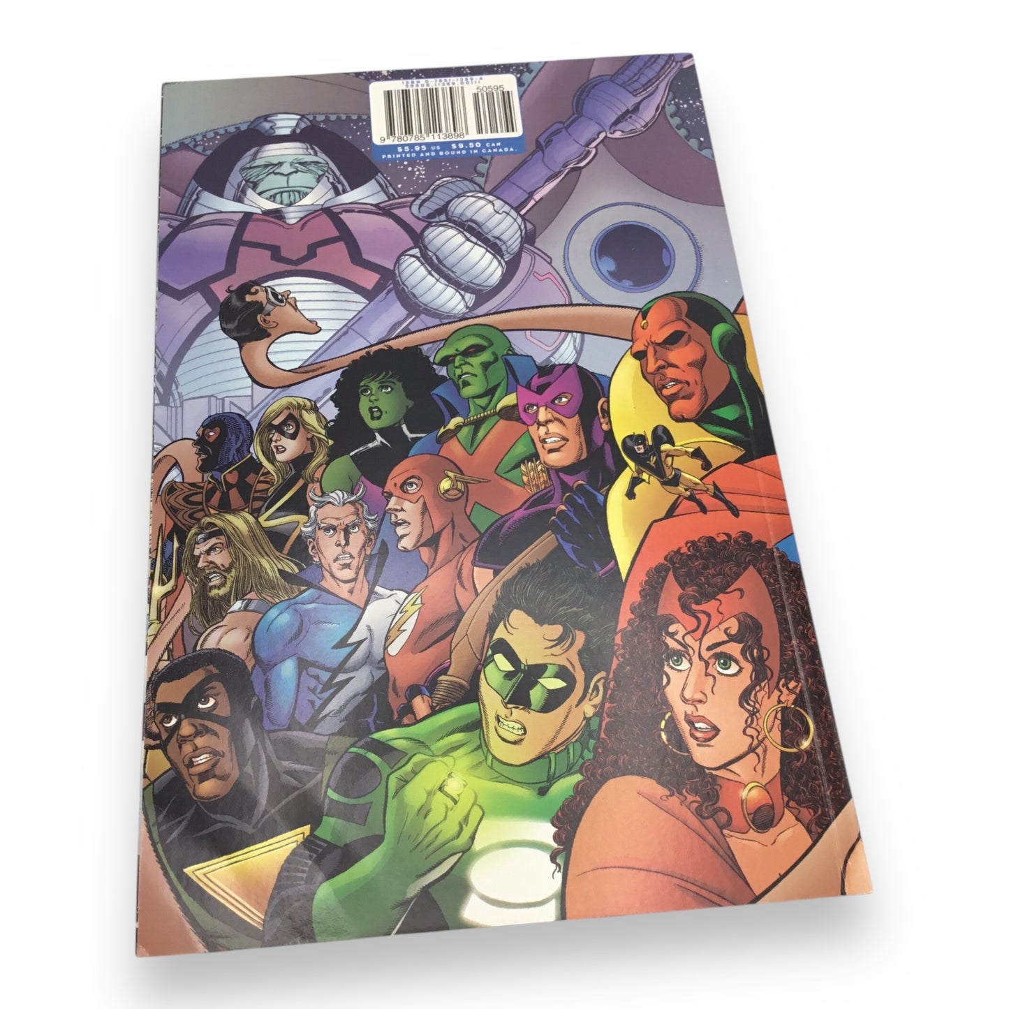 JLA/Avengers #1 of 4 (2003, DC/Marvel Crossover) Signed by Kurt Busiek