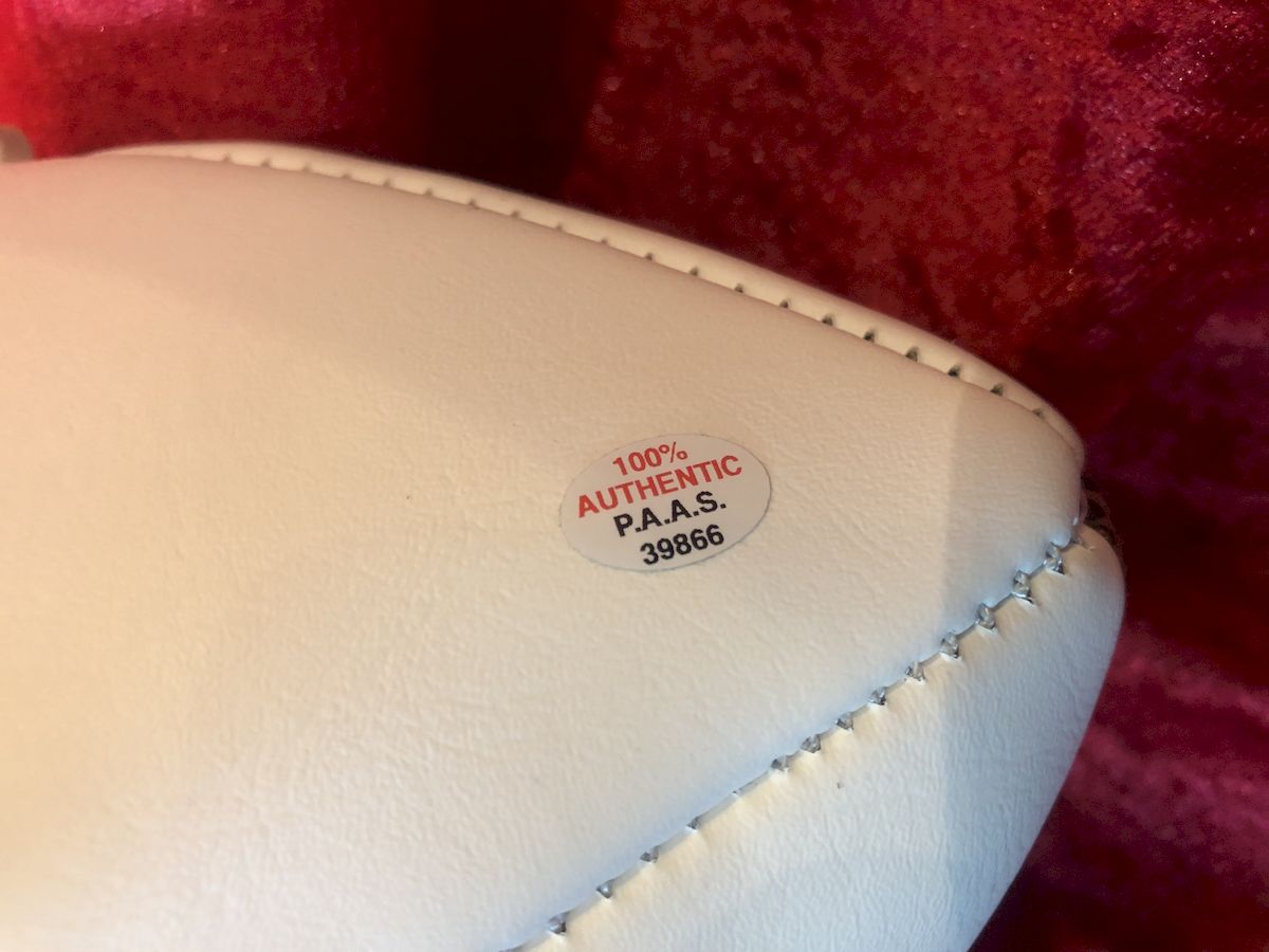 J.J. Watt Texans Certified Authentic Autographed Football Shadowbox