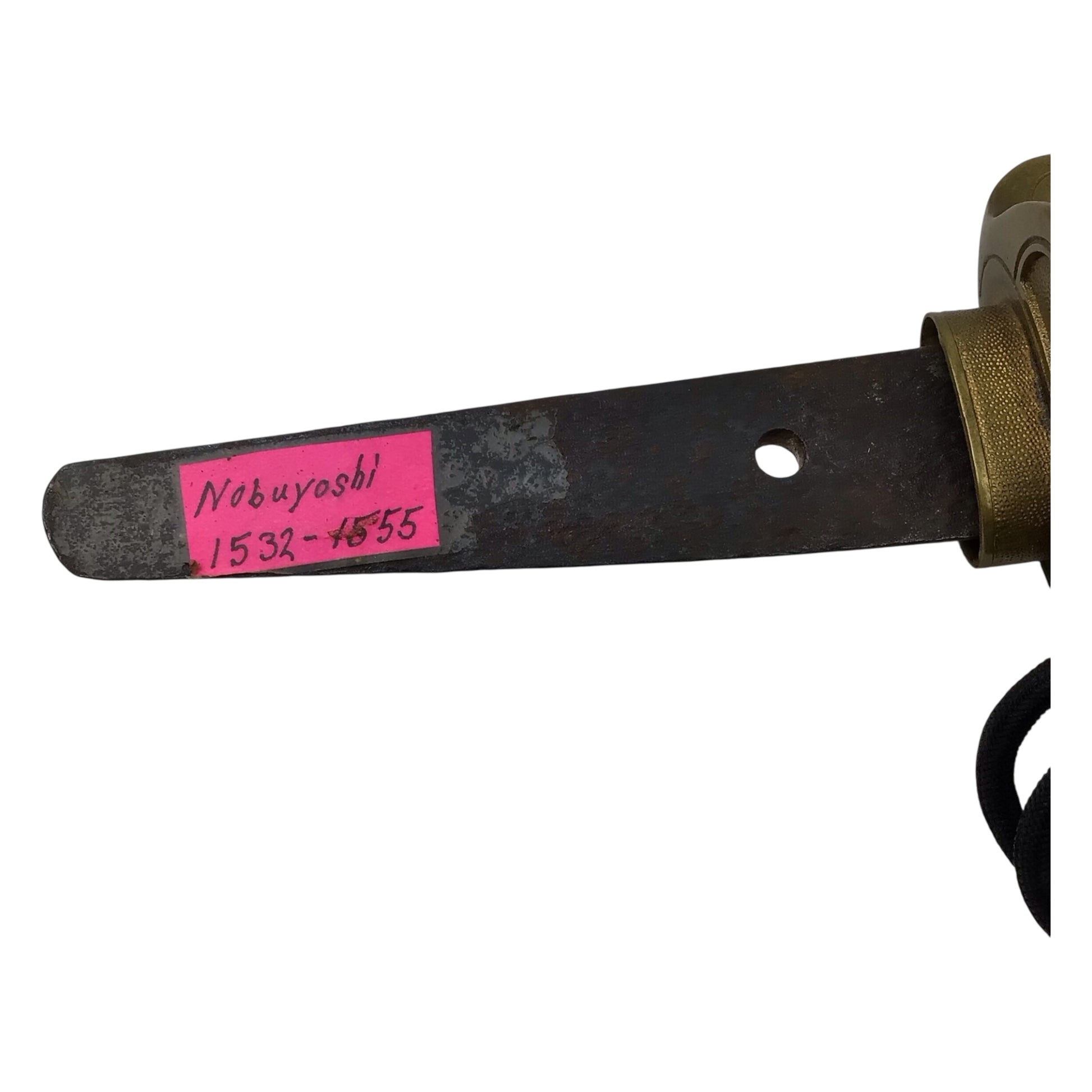 Japanese Signed 16th Century Blade Attributed to Nobuyoshi (1532-1555)