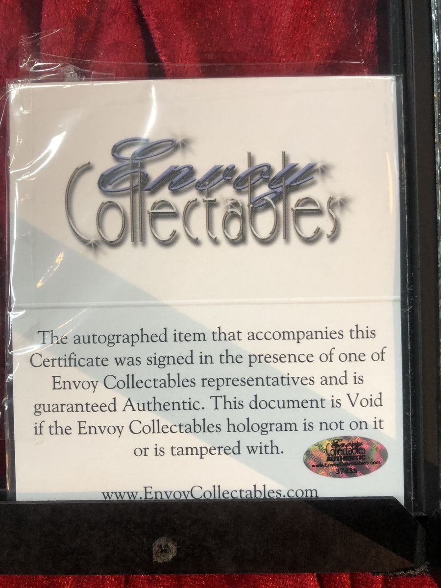 Jason Witten Cowboys Signed Football Patch w/ Card & Action Figure COA