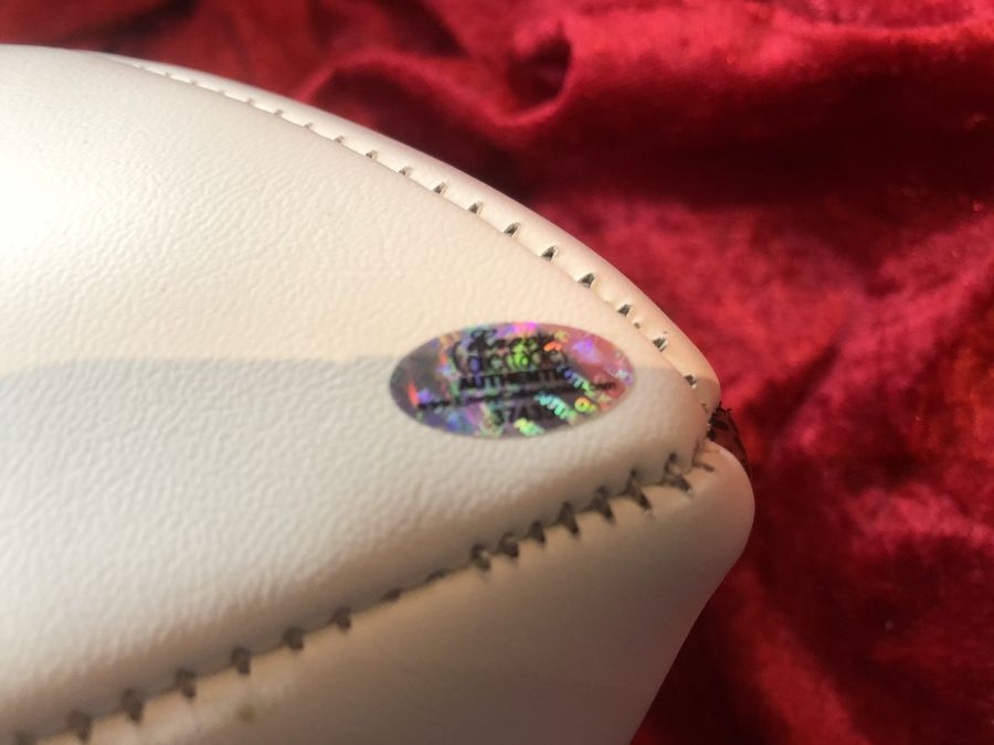Jason Witten Cowboys Signed Football Patch w/ Card & Action Figure COA