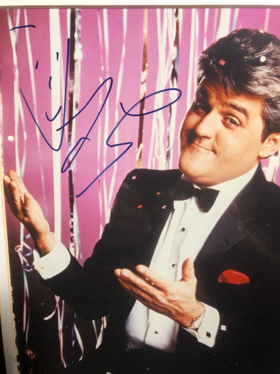 Jay Leno autographed photo w/ JSA Certification