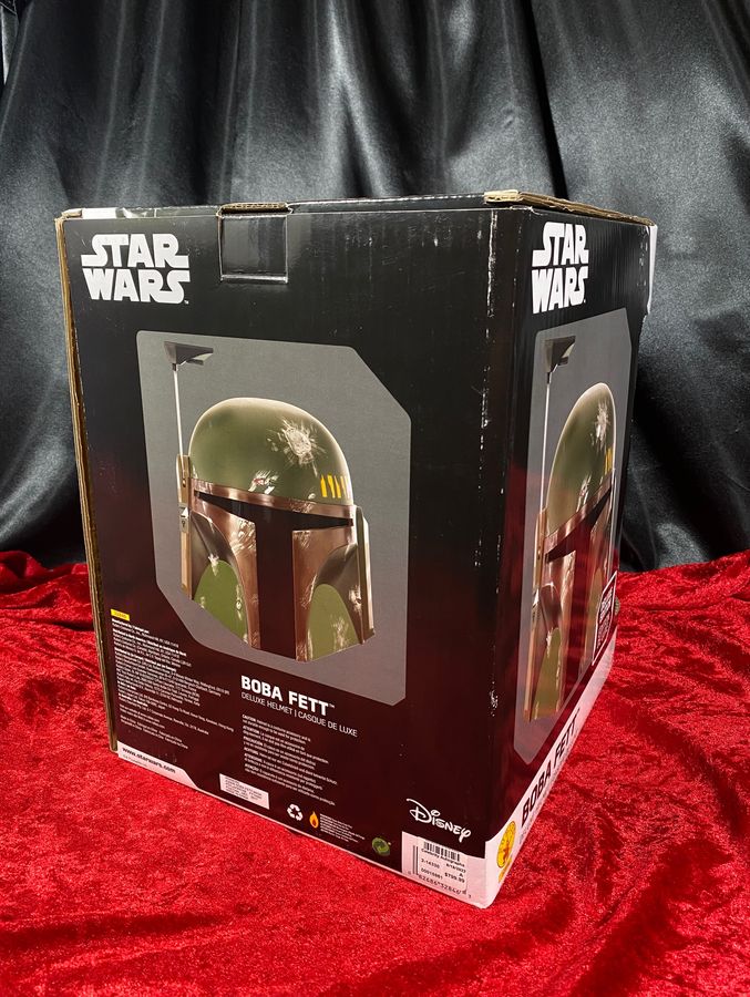Jeremy Bulloch Autographed Boba Fett Helmet Deluxe Edition