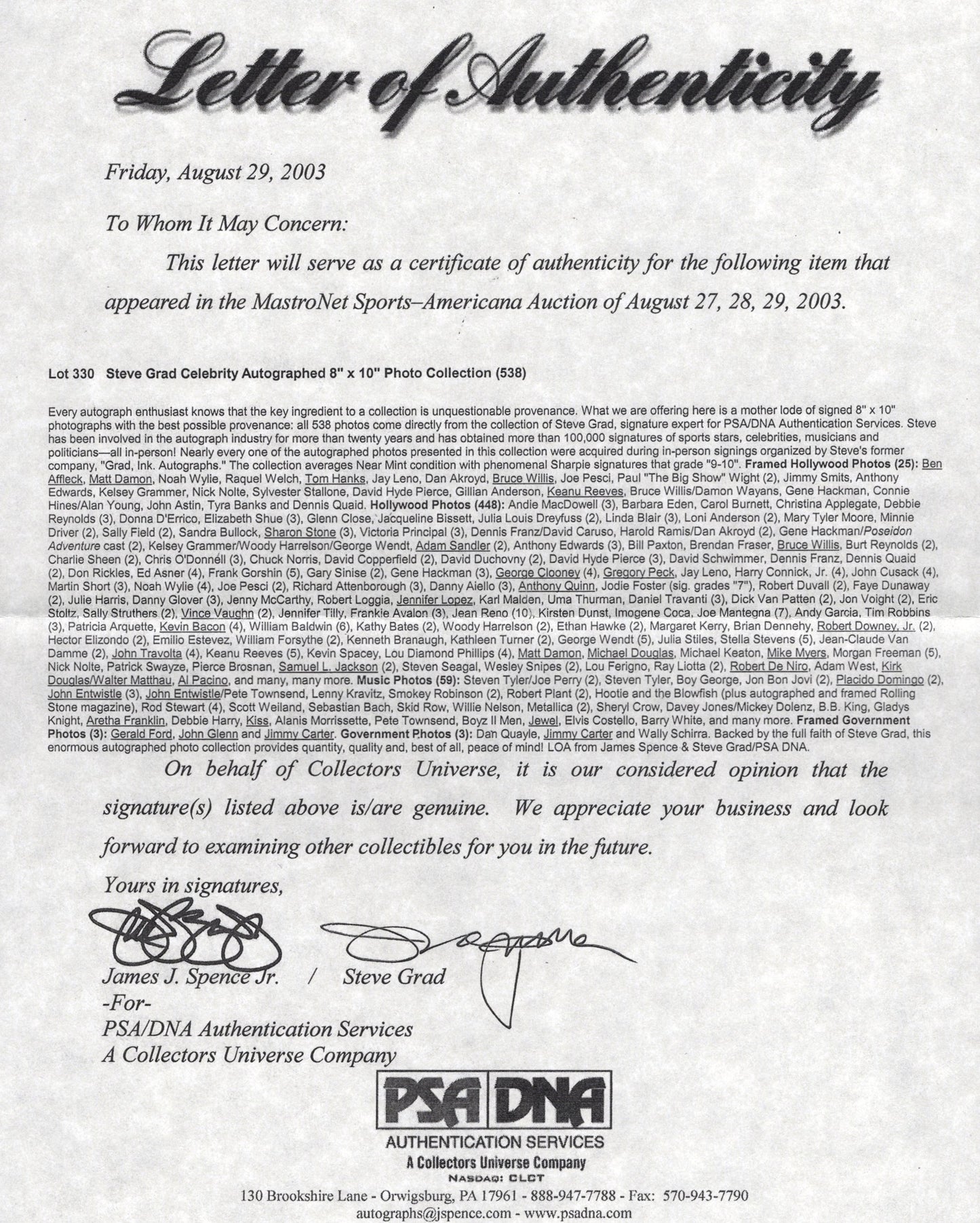 Jewel Signed Photo 8x10, Jewel Autograph on Leather Couch, Sexy Unique Photo, JSA and PSA Letter Double Certified Authentic UU42364