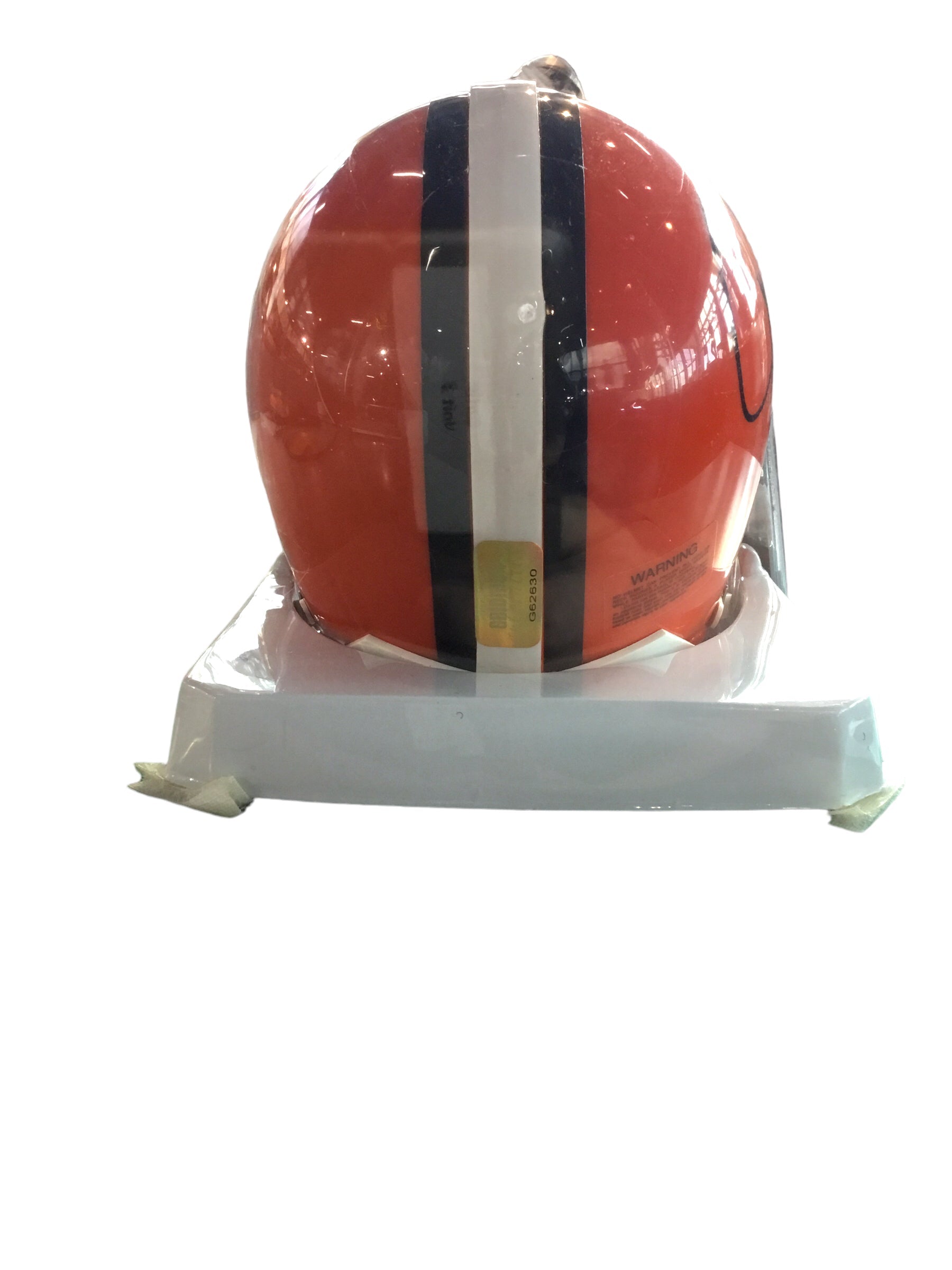 Jim Brown Certified Authentic Autographed Mini-helmet Shadowbox & Jersey card