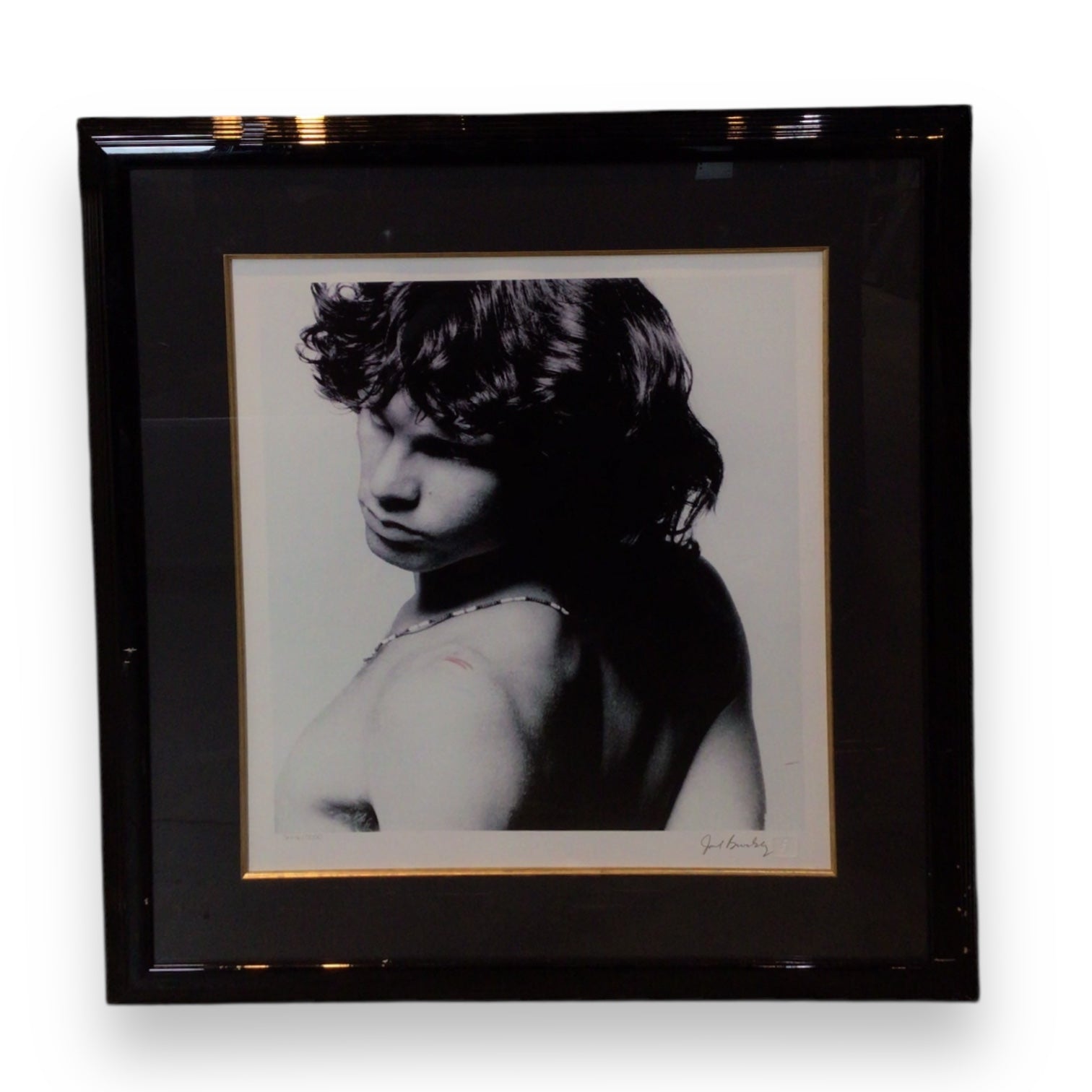 Jim Morrison The Doors Lithograph Print - Limited Edition Signed