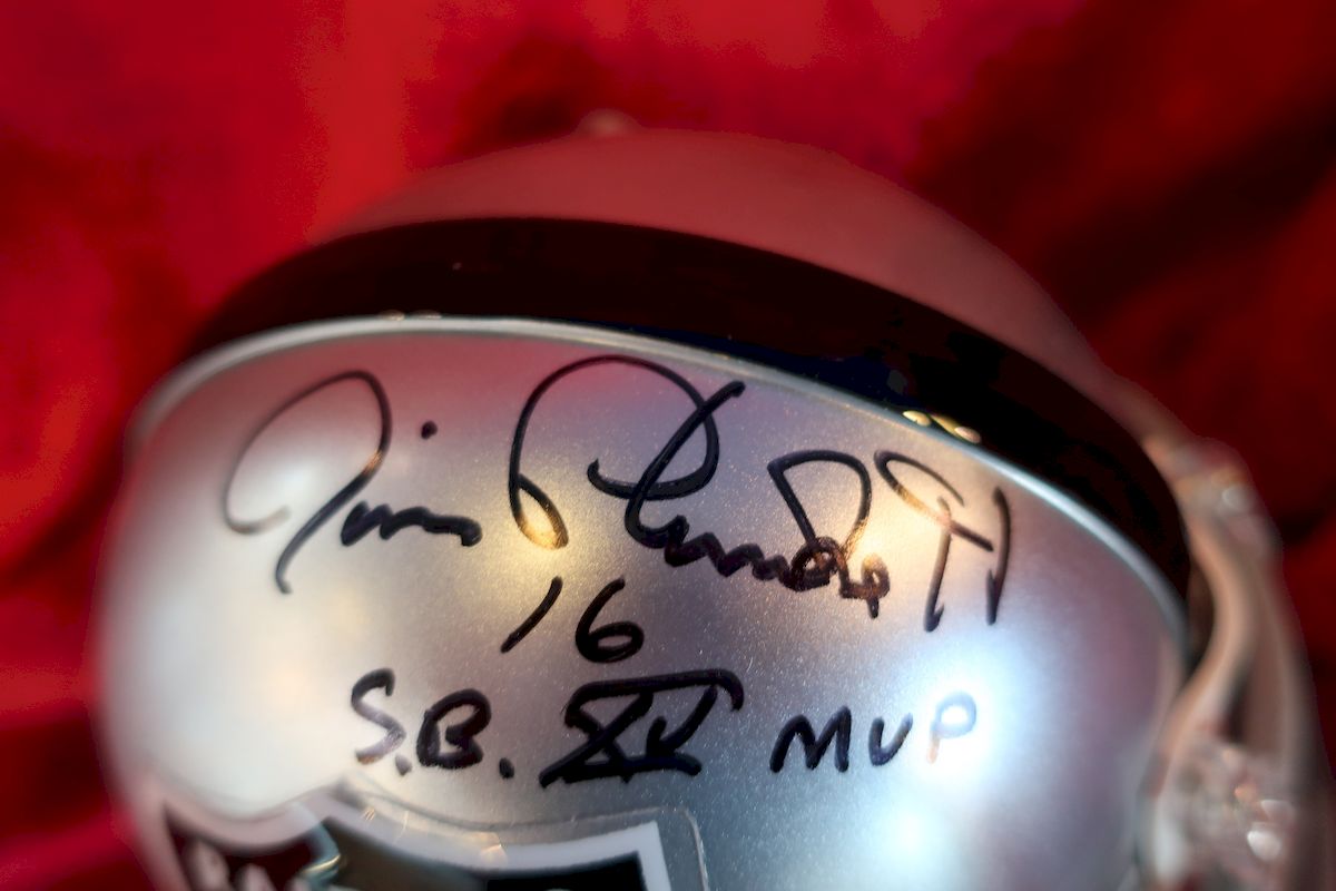 Jim Plunkett Autographed Signed Oakland Raiders Mini Helmet