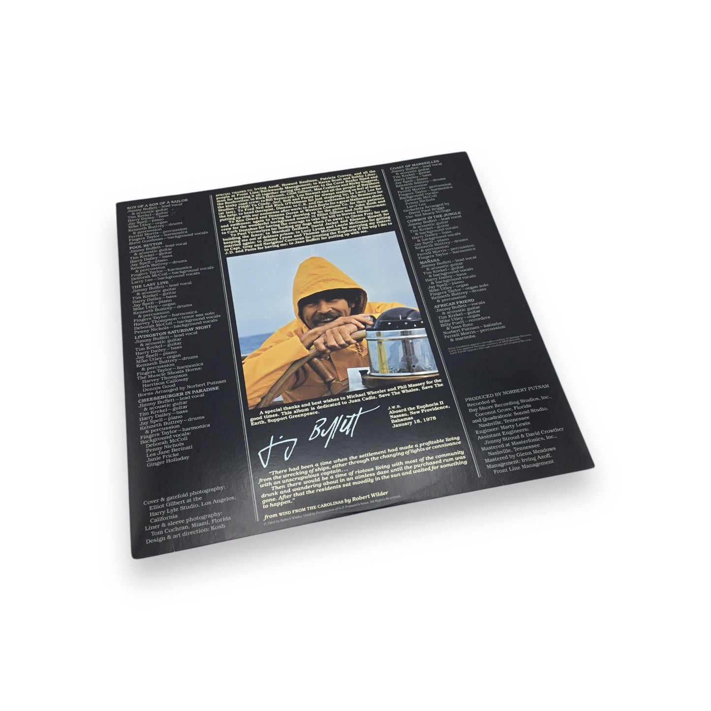 Jimmy Buffet - Son of a Son of A Sailor | Classic Vinyl LP