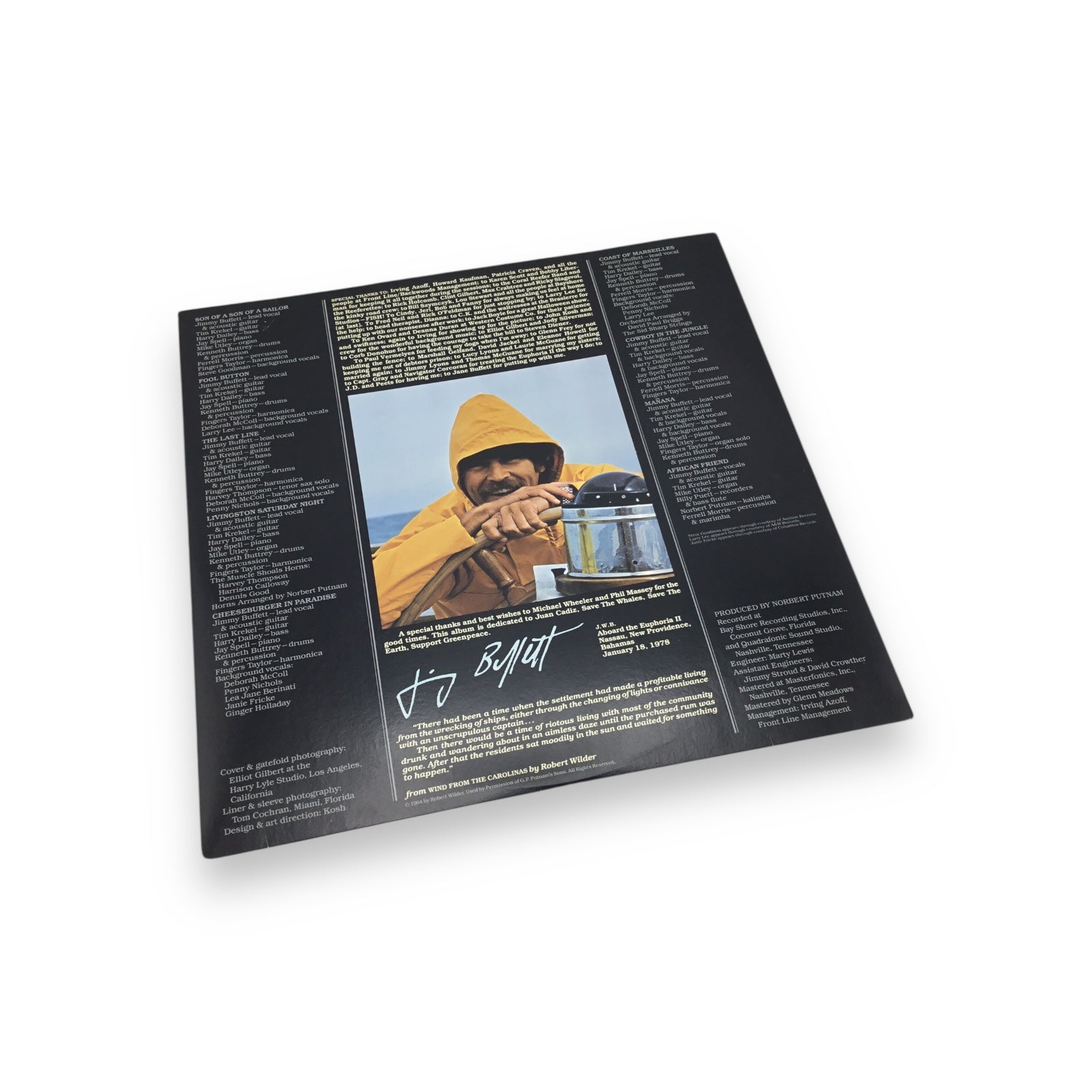Jimmy Buffet - Son of a Son of A Sailor | Classic Vinyl LP
