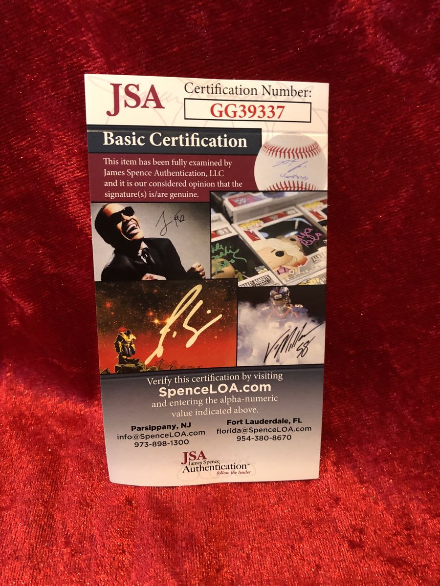Joe Flacco Ravens Signed Mini Helmet w/ Card & Action Figure COA JSA