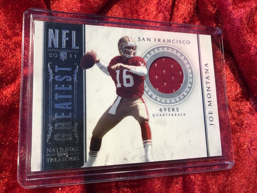 Joe Montana & Jerry Rice 49ers Certified Authentic Autographed Mini-helmet Shadowbox