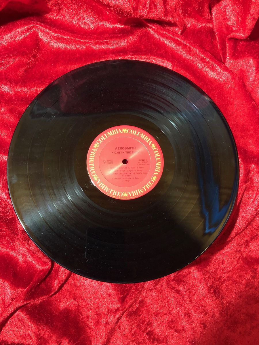 Joe Perry Autographed copy of Aerosmith- Night in the Ruts w/ JSA Certification