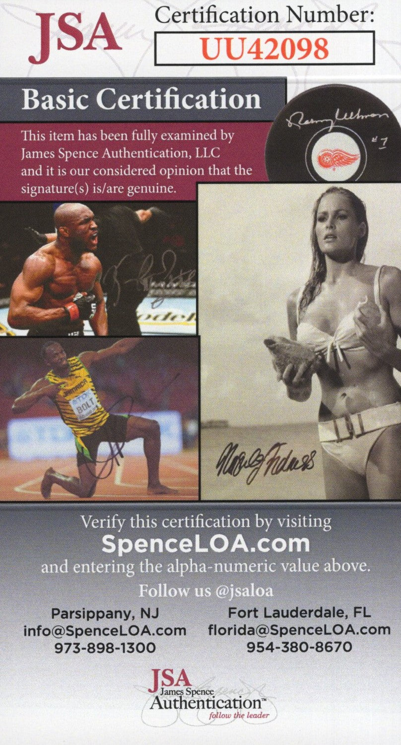 John Kay & Steppenwolf in Steppenwolf Band Official Fanclub Promo Picture Signed by Michael Wilk, Danny Johnson, and Ron Hurst Autograph Photo 8x10, JSA Certified Authentic UU42098