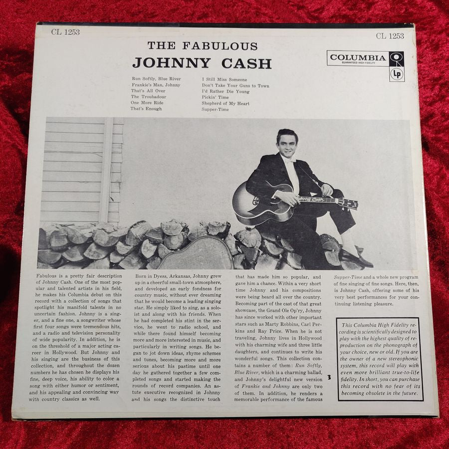 Johnny Cash - The Fabulous Johnny Cash - CL-1253