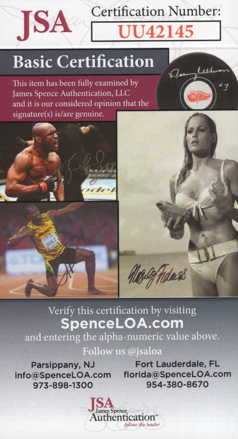 Judge Joseph Wapner Signed Photo 8x10 Personalized "To Debora", Judge Joseph Wapner Autograph from The Peoples Court in B&W Bust Shot, Faded Signature, JSA Certified Authentic UU42145