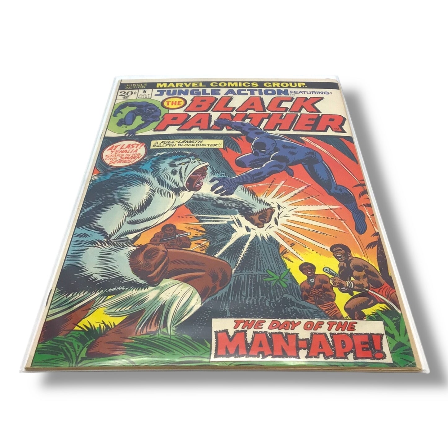 Jungle Action #5 (1973) – Black Panther vs. Man-Ape | Marvel Comics