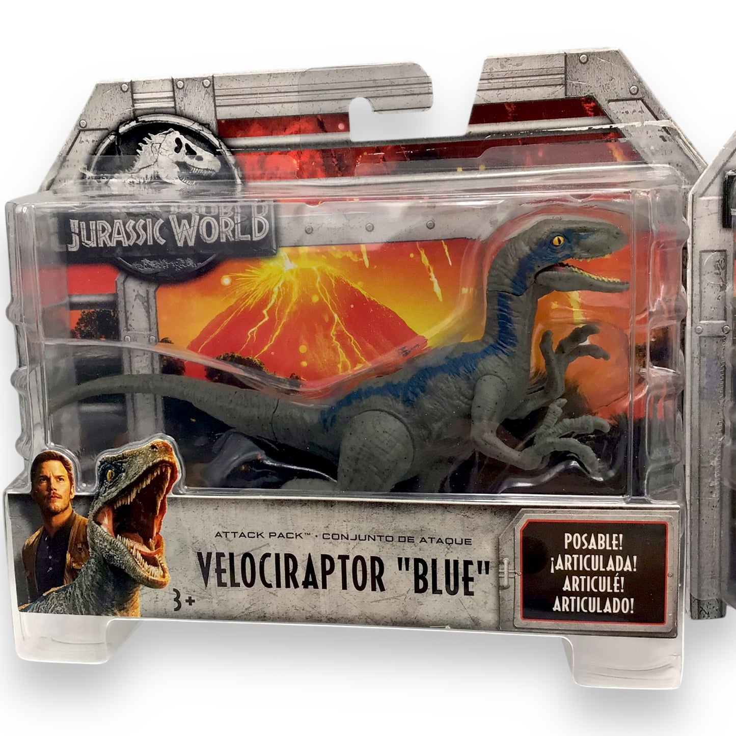 Jurassic World Attack Pack Action Figures - Set of 3 Figures
