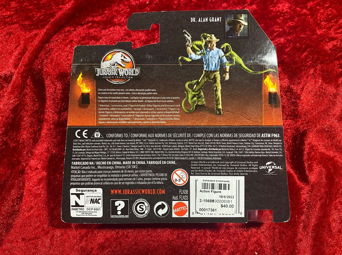 Jurassic World Legacy Collection Dr. Alan Grant Action Figure