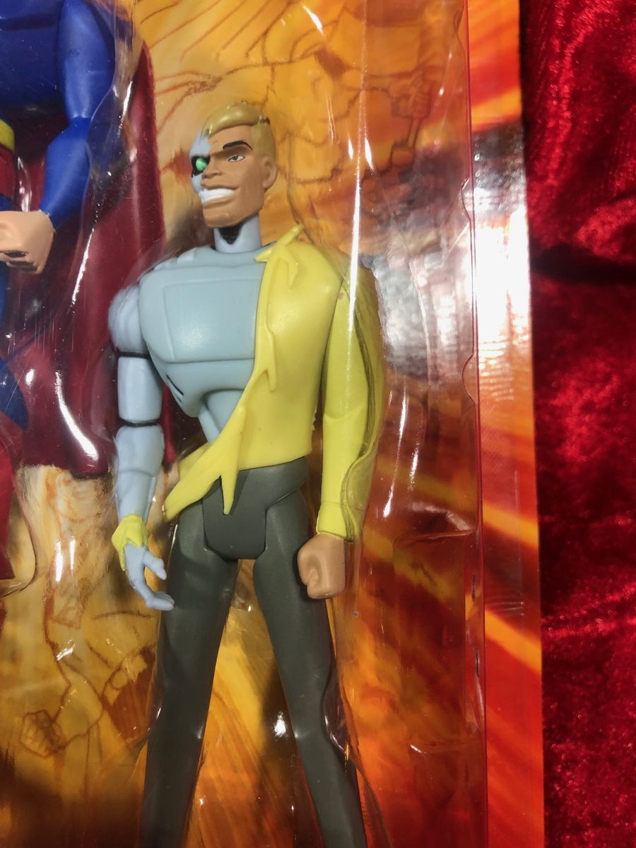 Justice League Unlimited- 3 Figure Pack with Superman, Silver Banshee & Metallo