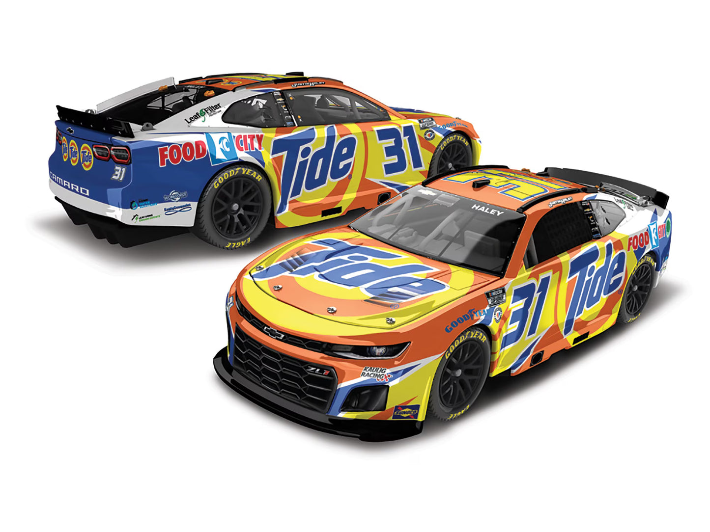 Lionel Racing - 2023 Justin Haley Tide 1:24 Scale Die Cast Car
