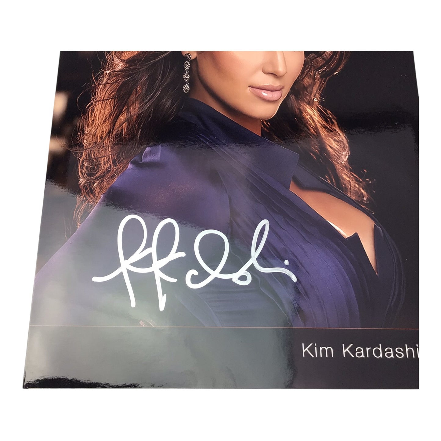 Kim Kardashian Signed Photograph