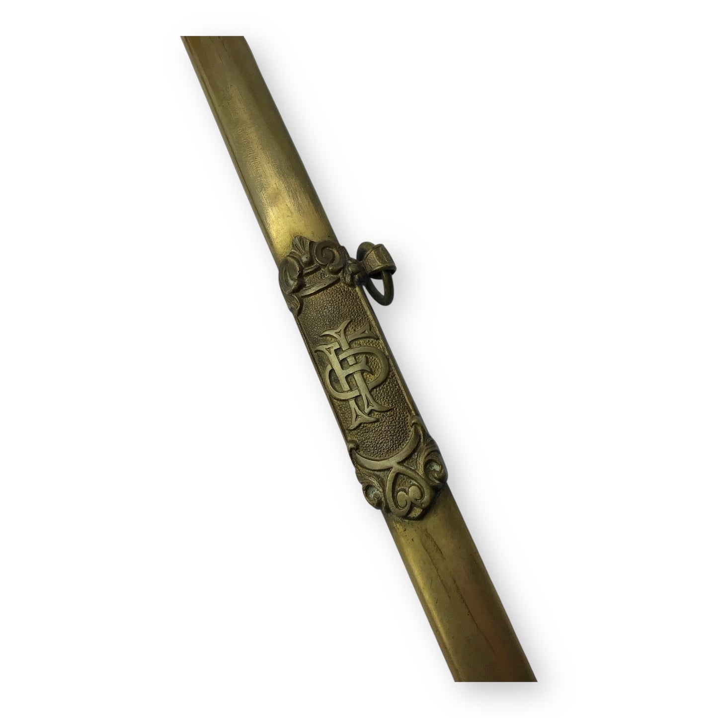 Knights of Pythias / KFM Fraternal Ceremonial Sword -Named w/ Scabbard