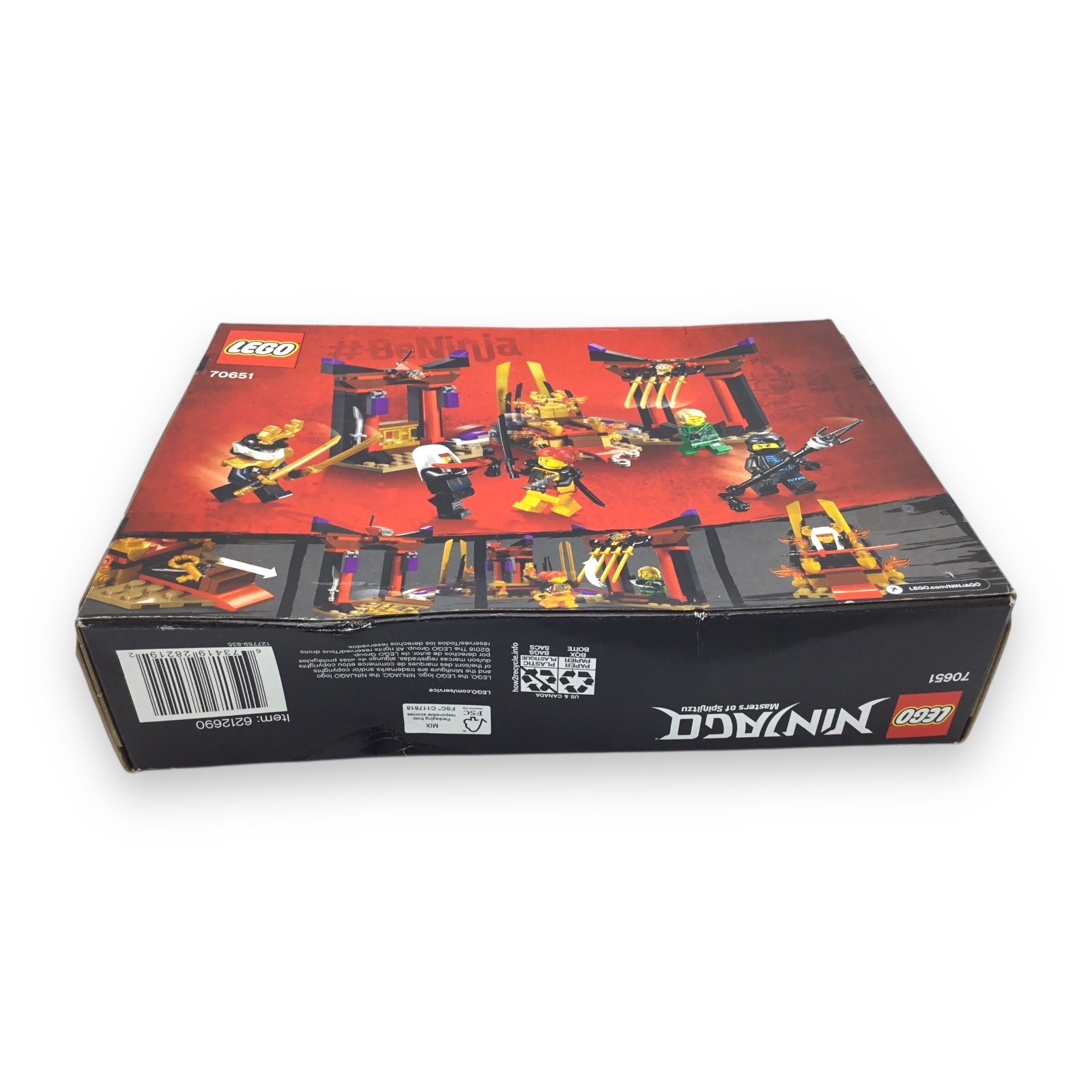 LEGO Ninjago Throne Room Showdown 70651 Sealed Set