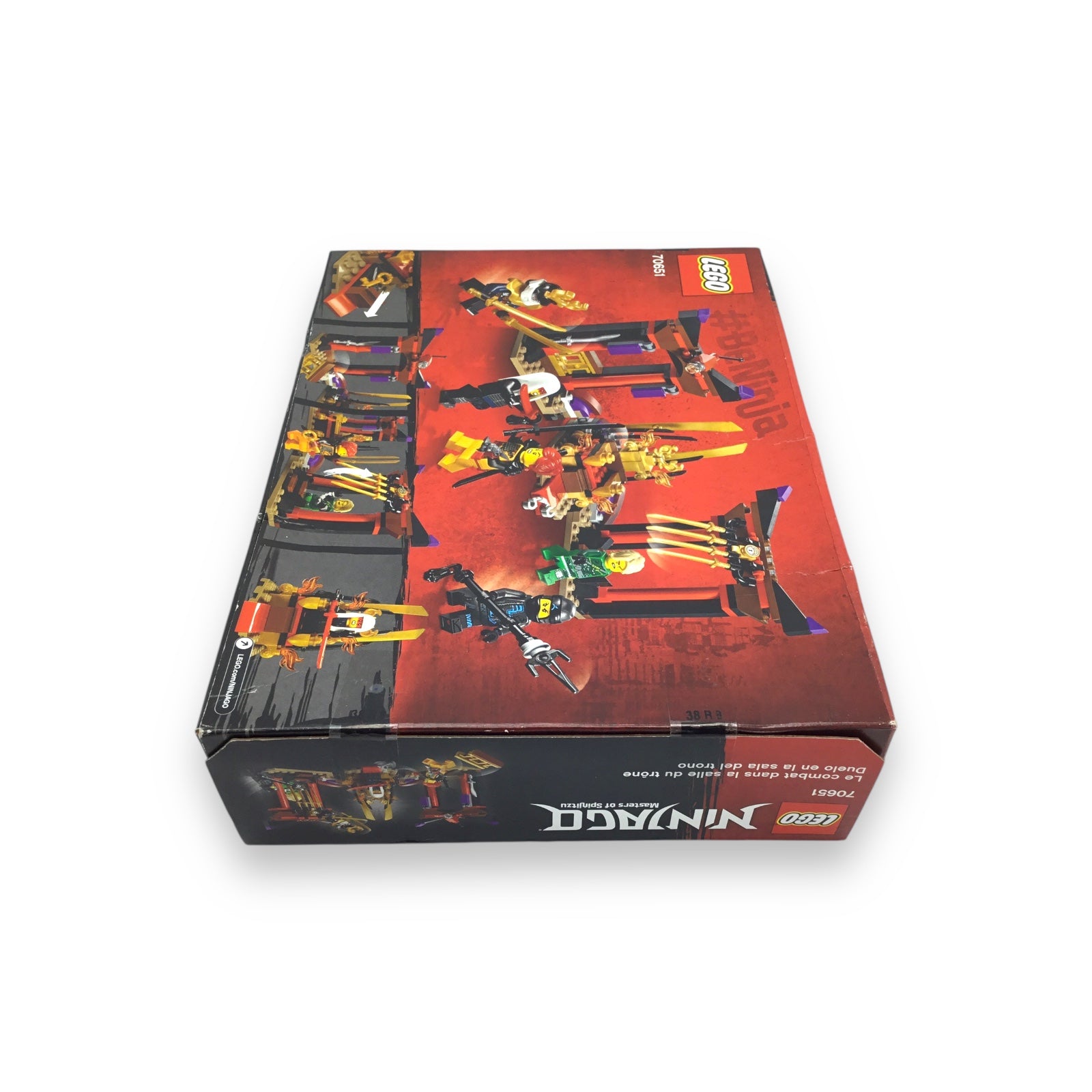 LEGO Ninjago Throne Room Showdown 70651 Sealed Set