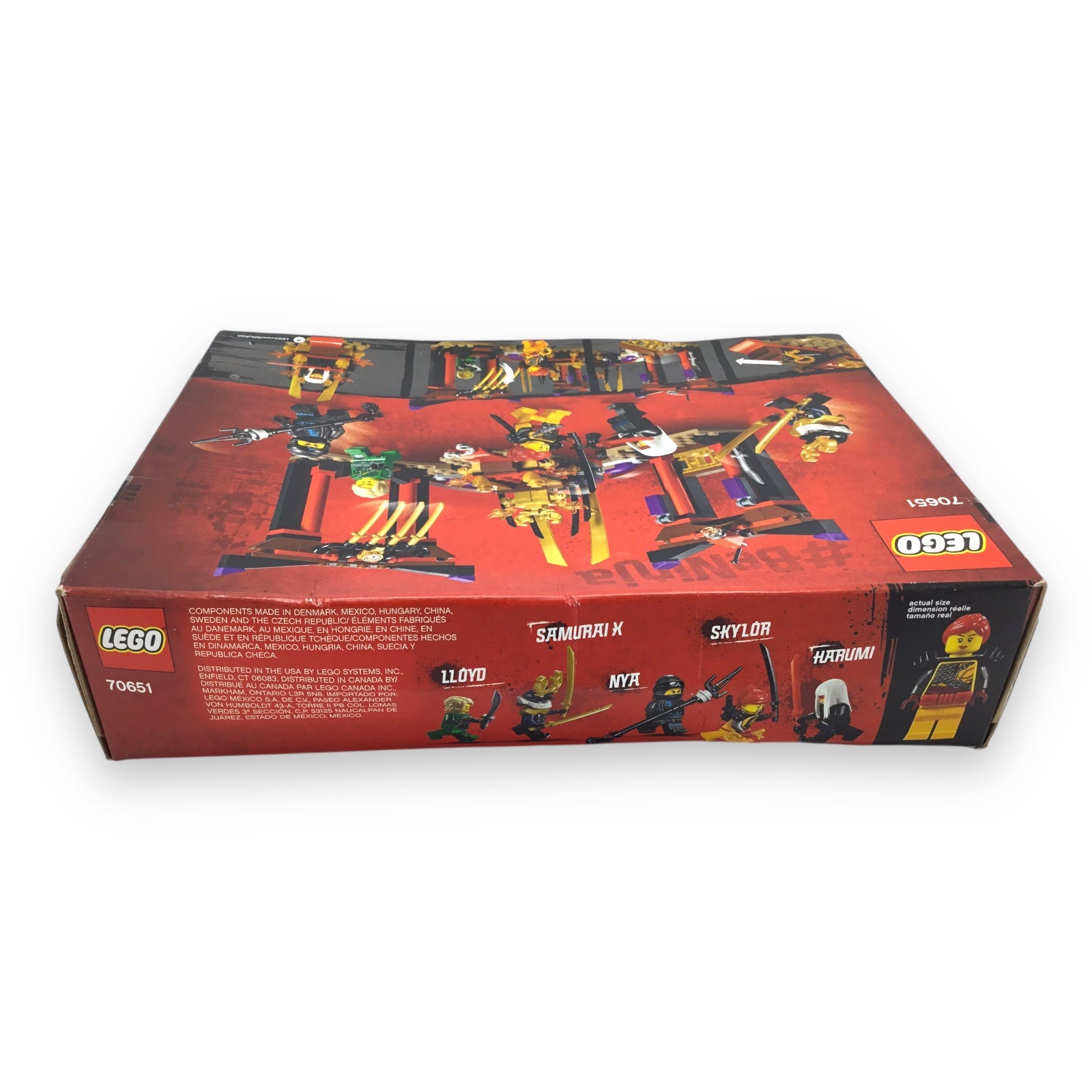 LEGO Ninjago Throne Room Showdown 70651 Sealed Set