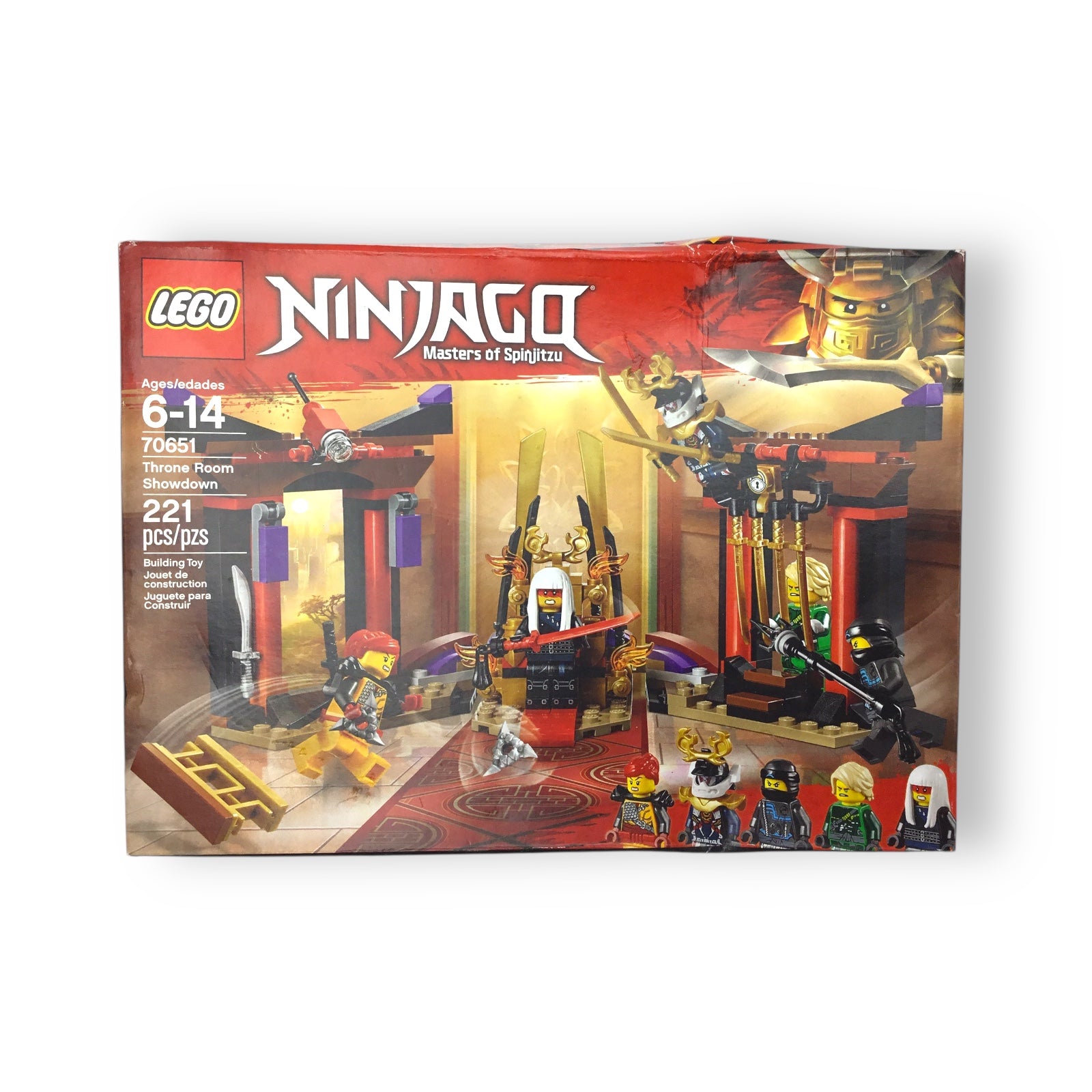 LEGO Ninjago Throne Room Showdown 70651 Sealed Set