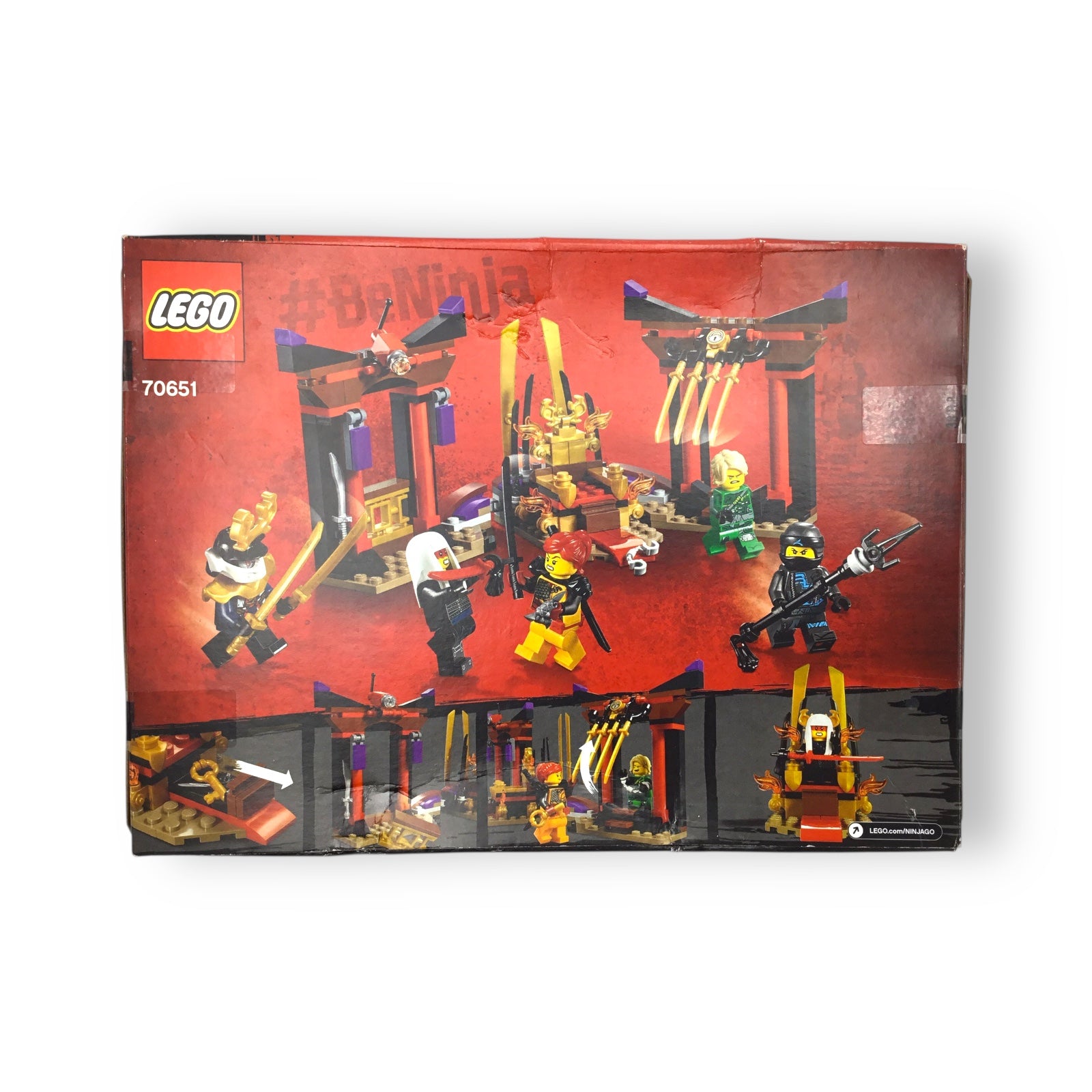 LEGO Ninjago Throne Room Showdown 70651 Sealed Set