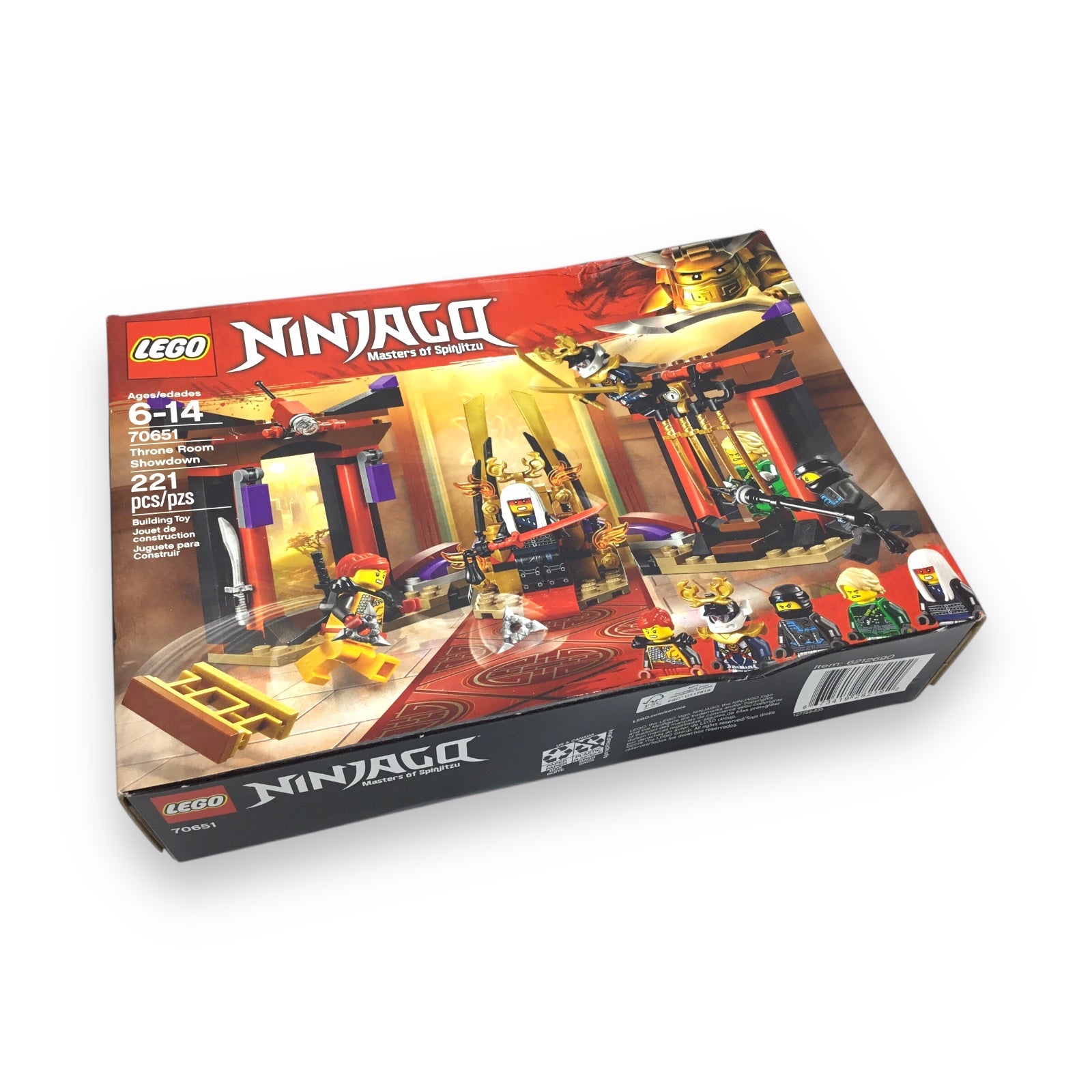 LEGO Ninjago Throne Room Showdown 70651 Sealed Set