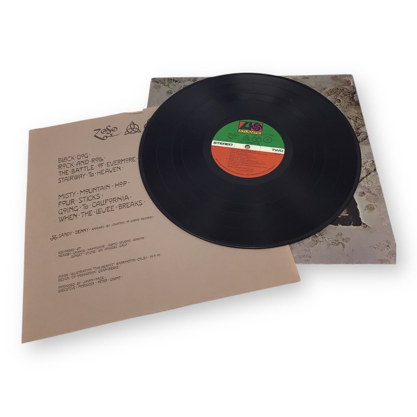 Led Zeppelin IV (Zoso) Vinyl LP | Preowned Rock Classic, 1971