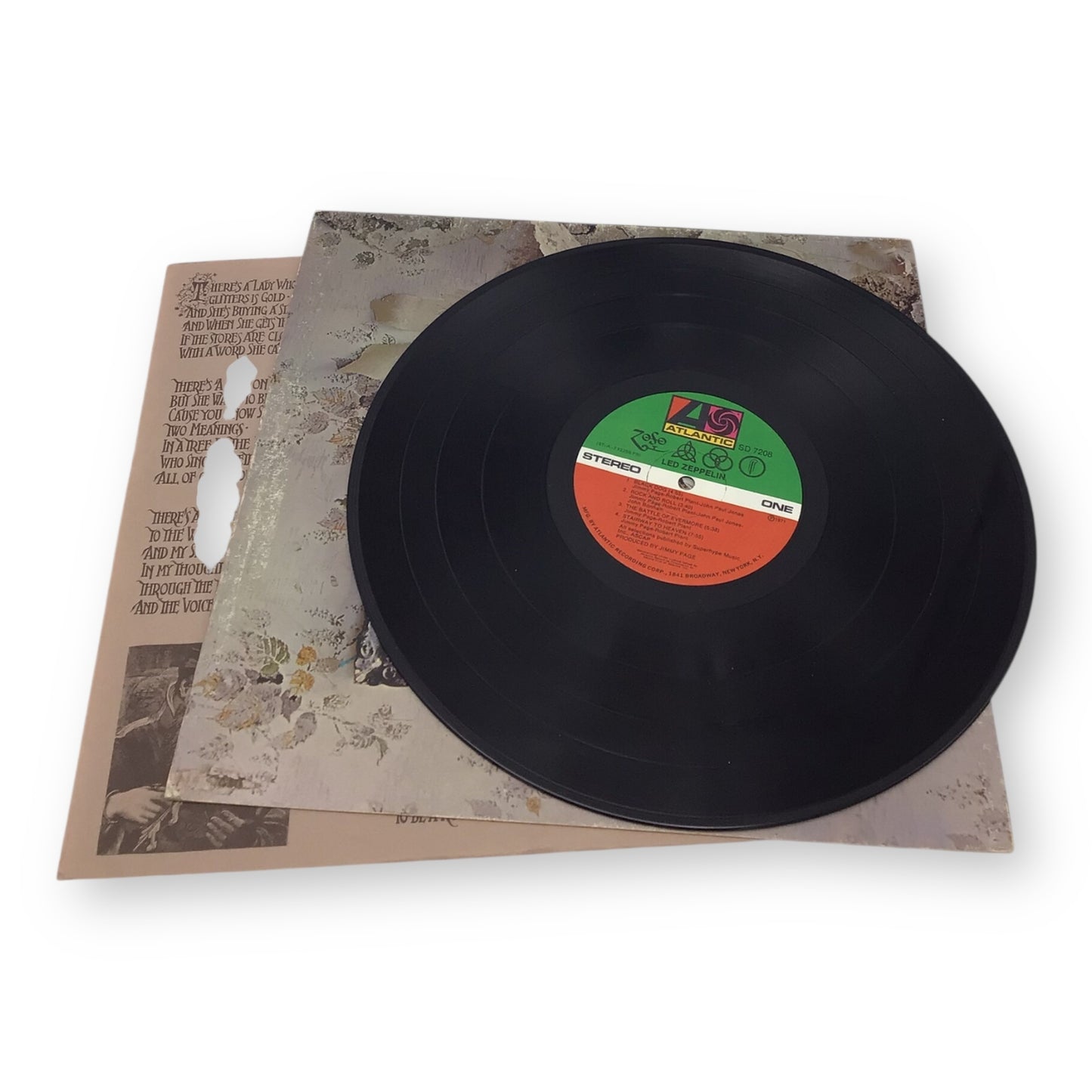 Led Zeppelin IV (Zoso) Vinyl LP | Preowned Rock Classic, 1971