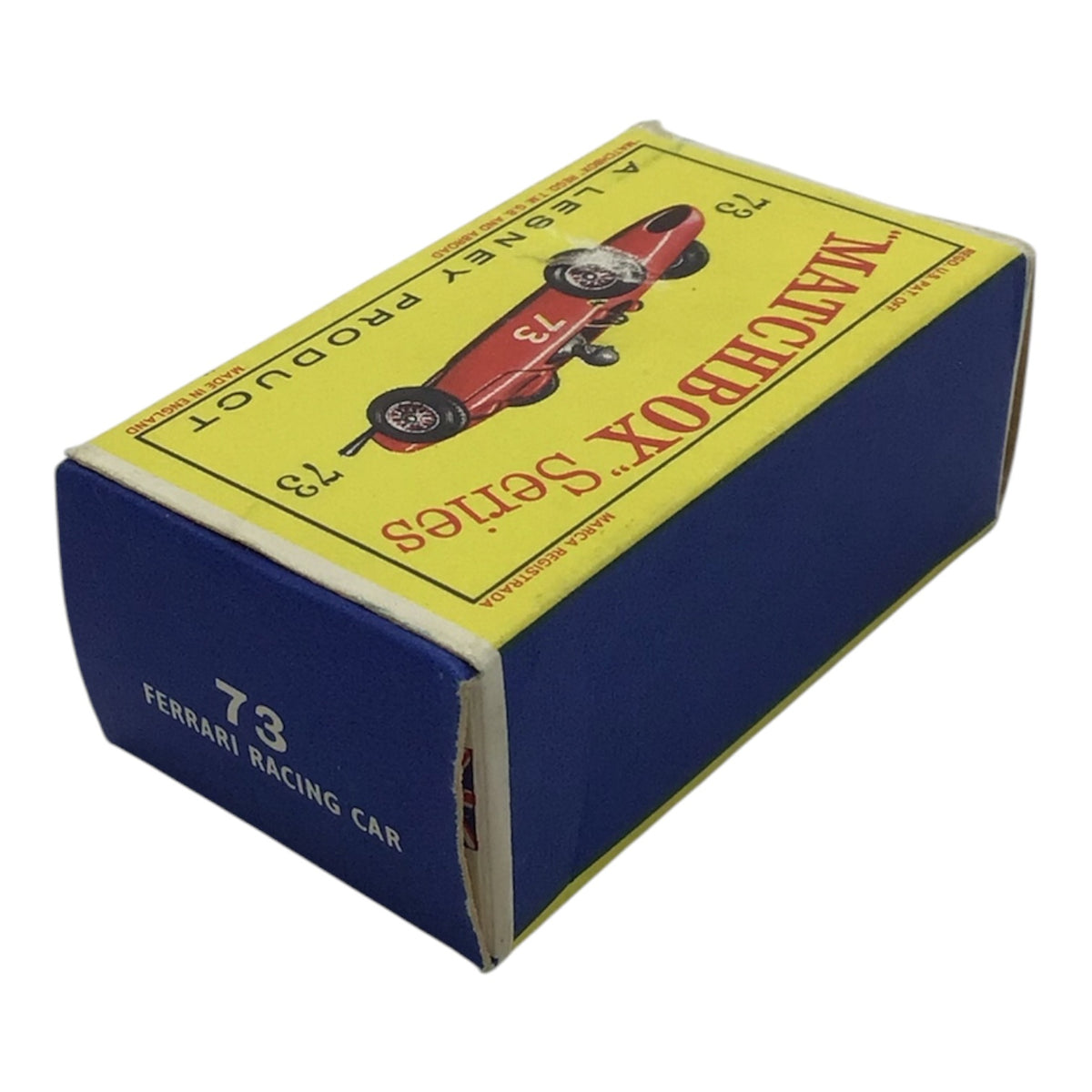 Lesney Matchbox Series #73 Ferrari Racing Car w/ Original Box