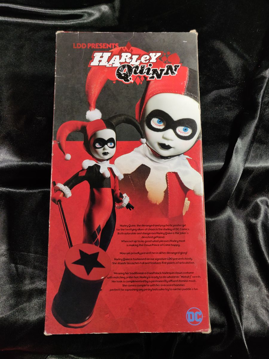 Living Dead Dolls Presents 2017 DC Classic HARLEY QUINN 10" Figure Mezco NIB
