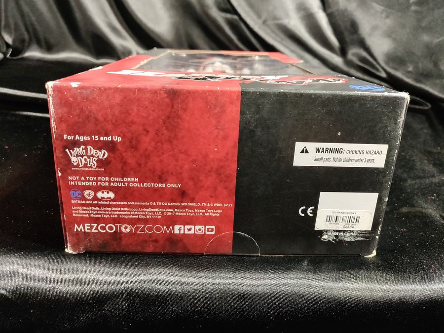 Living Dead Dolls Presents 2017 DC Classic HARLEY QUINN 10" Figure Mezco NIB