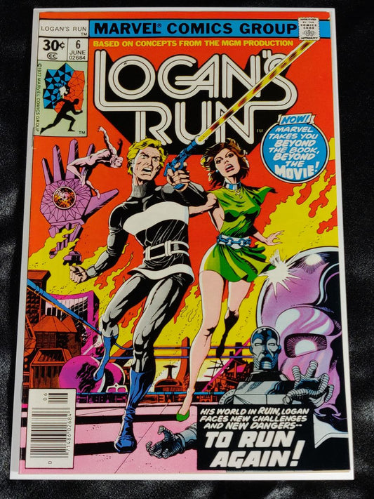 Logan's Run #6 - Marvel 1977 - Thanos and Drax Appearance