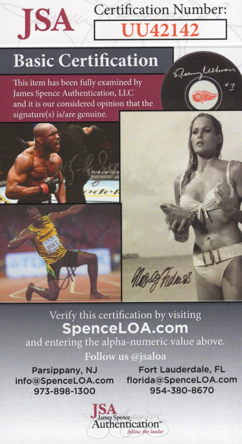 Loni Anderson Signed Index Card 3.5x5 Personalized "To Debora, Love", Loni Anderson Autograph, JSA Certified Authentic UU42142