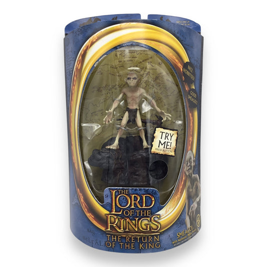 Lord of the Rings Return of the King – Sméagol with Authentic Movie Phrases (Toy Biz, 2003, New in Box)